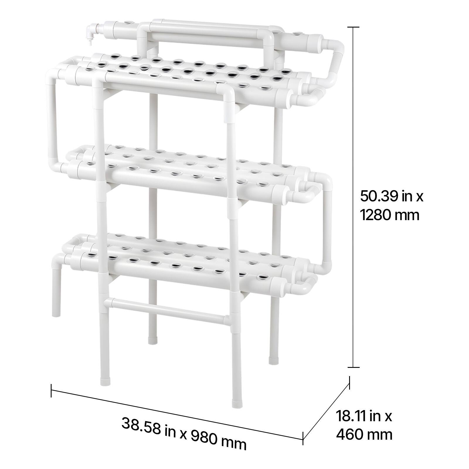 50.39 in x 1280 mm  
38.58 in x 980 mm  
18.11 in x 460 mm