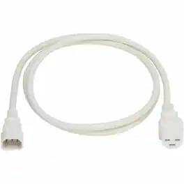 Eaton Tripp Lite Series Power Cord, C14 to C21 - Heavy-Duty, 15A, 250V, 14 AWG, 5 ft. (1.5 m), For Computer - White