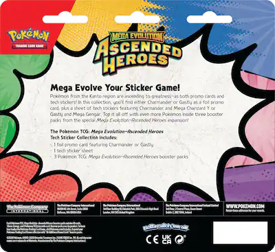 Pokmon Trading Card Game: Mega Evolution Ascended Heroes Tech Sticker Collection Charmander - Best Buy Pokmon Trading Card Game: Mega Evolution Ascended Heroes Tech Sticker Collection Charmander - Best Buy