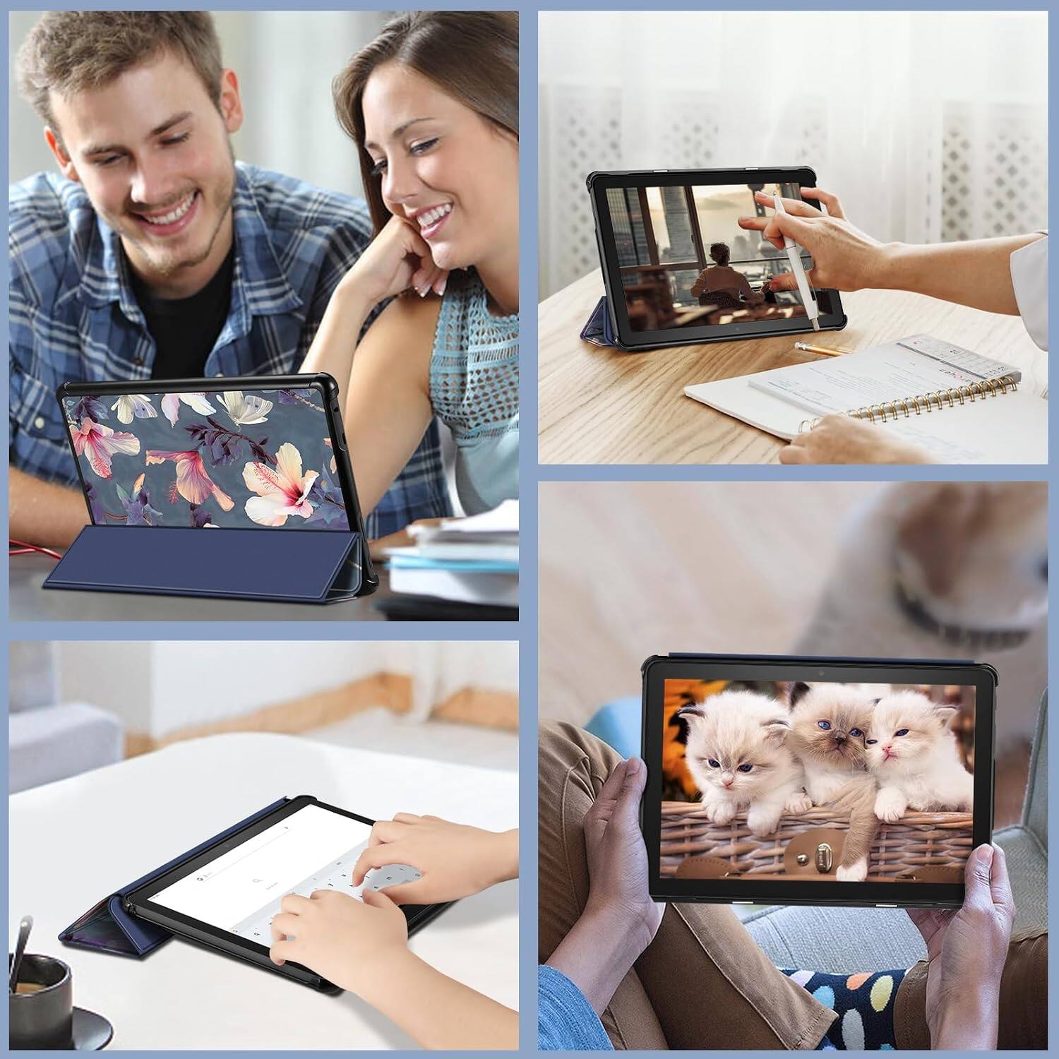 Fintie Slim Case for All New Fire HD 10 & Fire HD 10 Plus (13th, 2023 ...