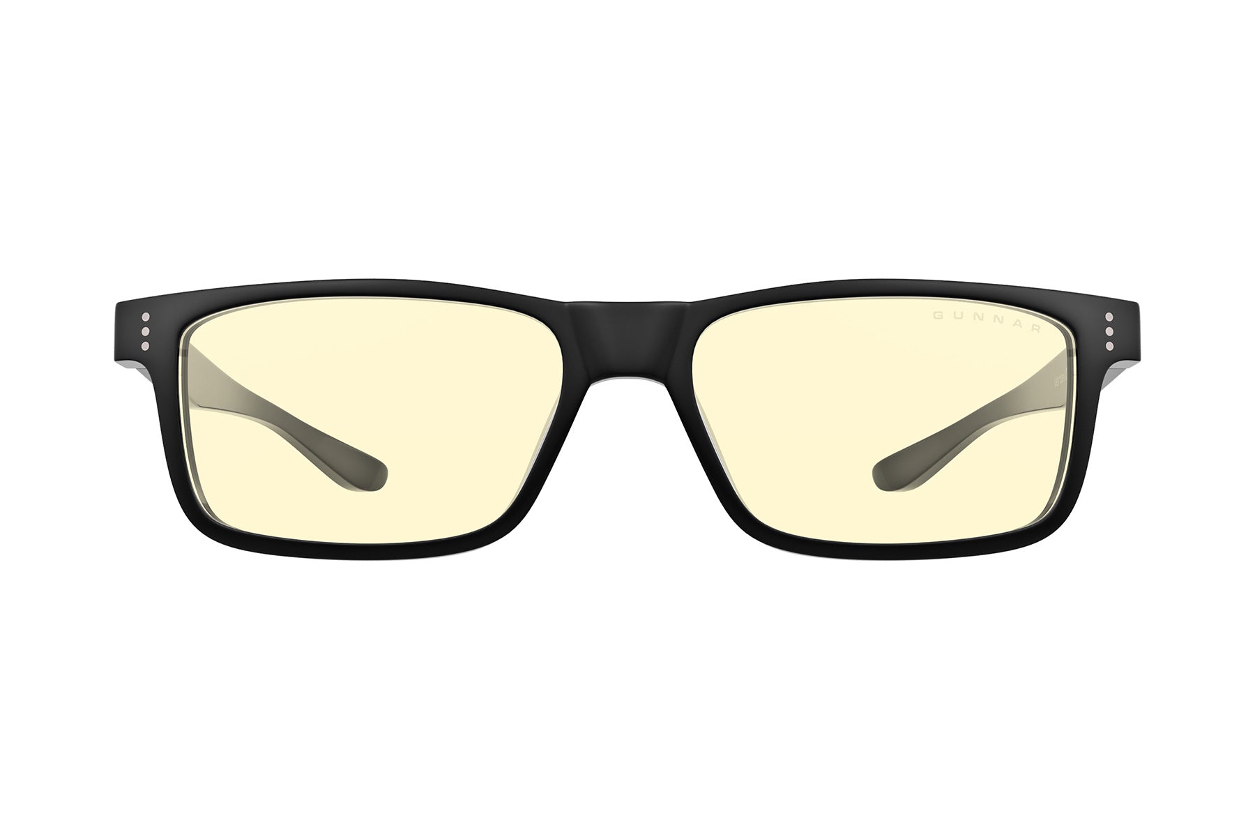 GUNNAR Gaming Glasses Vertex, Smoke, Amber Lens Blue Light Blocking ...