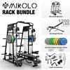 MIKOLC RACK BUNDLE
- M4 Smith Machine
- 1200 LBS WEIGHT CAPACITY
- FID Weight Bench
- 230LBS Rubber Bumper Plates
- 10LBS x 2
- 35LBS x 2
- 45LBS x 2
- 25LBS x 2
- Cable Accessories