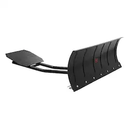 VEVOR - 48-inch Universal Snow Plow Kit, Adjustable Height and Angle, Quick-Release Design, Durable Steel Blade - Black