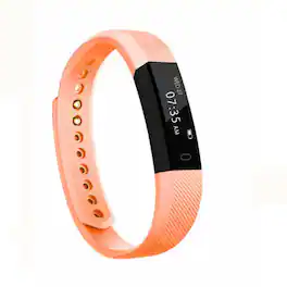 Kitcheniva - Slim SmartFit Activity Tracker Smart Watch With Fitness Monitoring And Additional Free Band Orange - Orange - (2020)