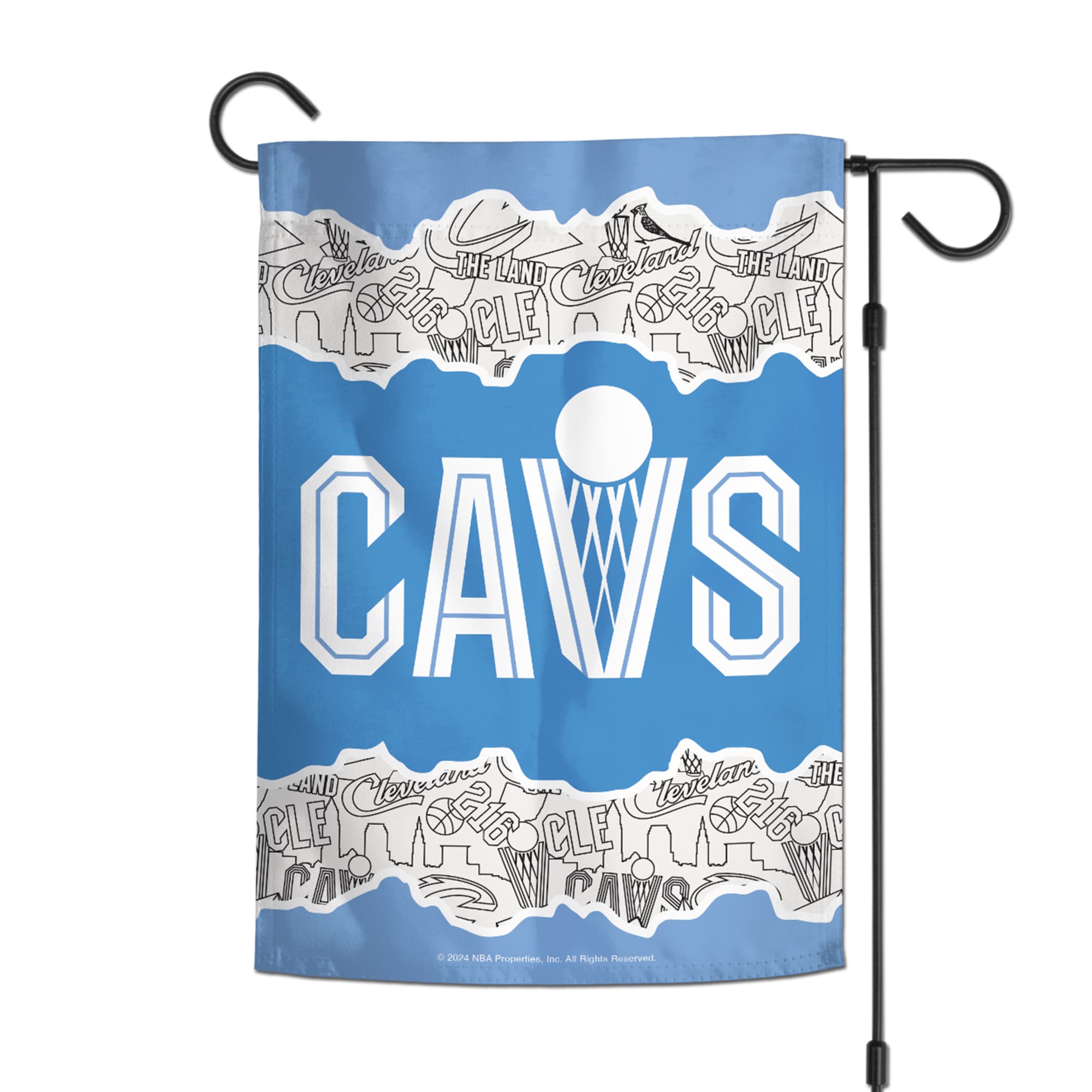 Cleveland  
THE LAND  
CLE  
CAVS  

Cleveland  
THE LAND  
CLE  
CAVS  

Cleveland  
THE LAND  
CLE  
CAVS  

© 2024 NBA Properties, Inc. All Rights Reserved.