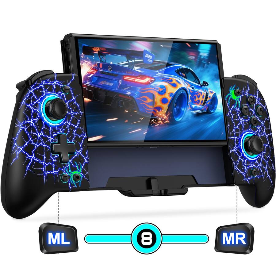 Hm Controllers HM 1810 Controller For Switch/switch Oled (no Drift No Deadzone) Hall ...