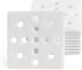 Front. Livatro - 10-Pack Humidifier Replacement Filters, Mineral Absorption Pads, Exclusively for 6001 Model - White.