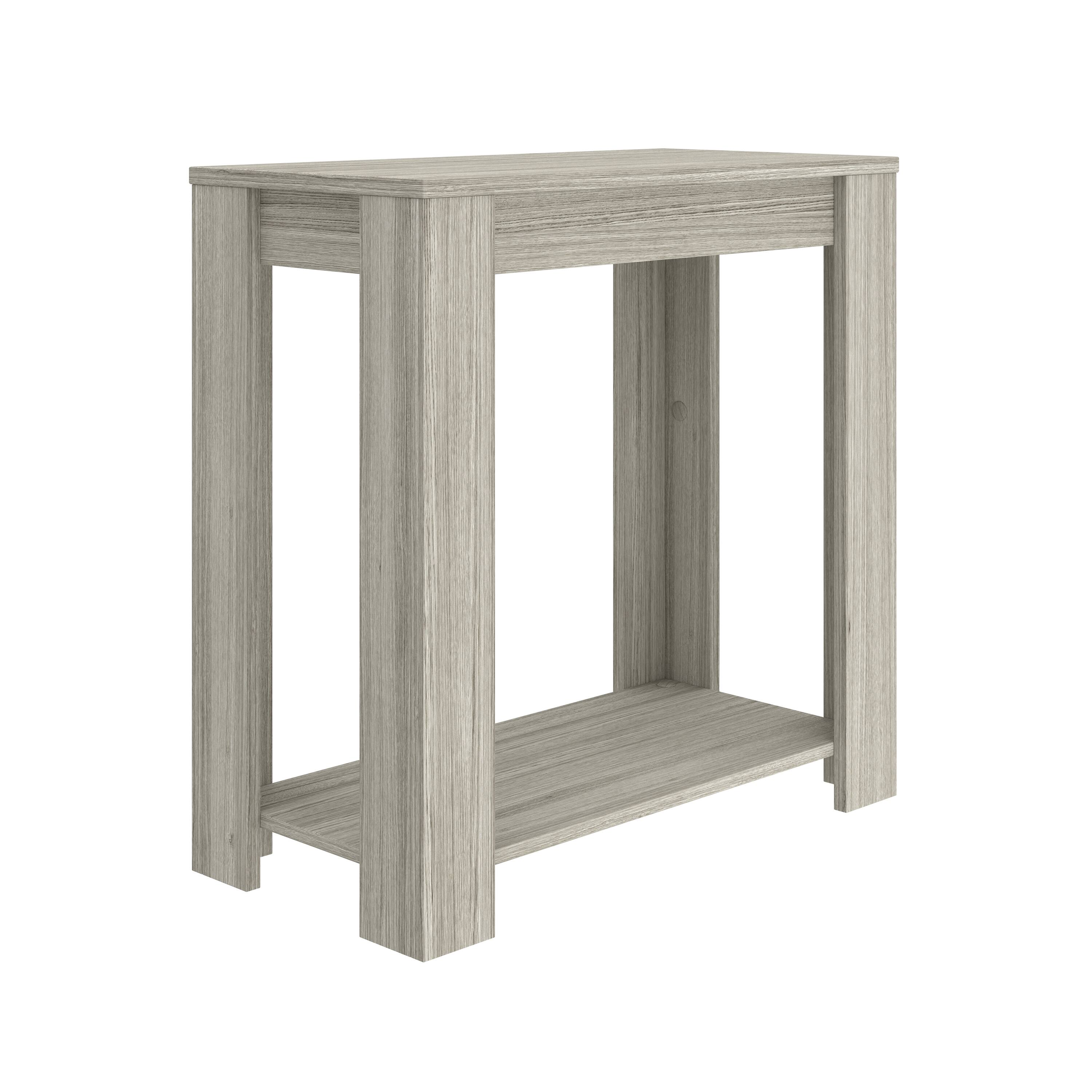 Alt View 2. Boyd Sleep - Boyd Sleep Brisbane Low Profile Open Storage Nightstand - Barnwood Grey.