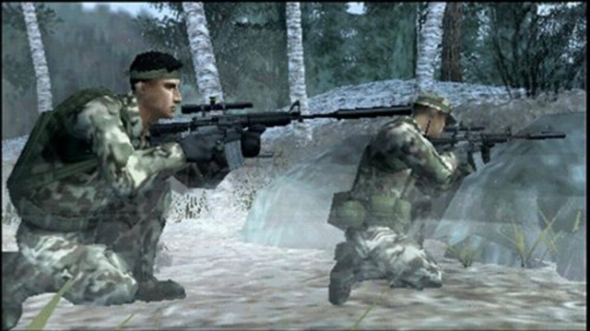 Left. Sony Interactive Entertainment - SOCOM US Navy SEALs: Fireteam Bravo 3 - PlayStation Portable.