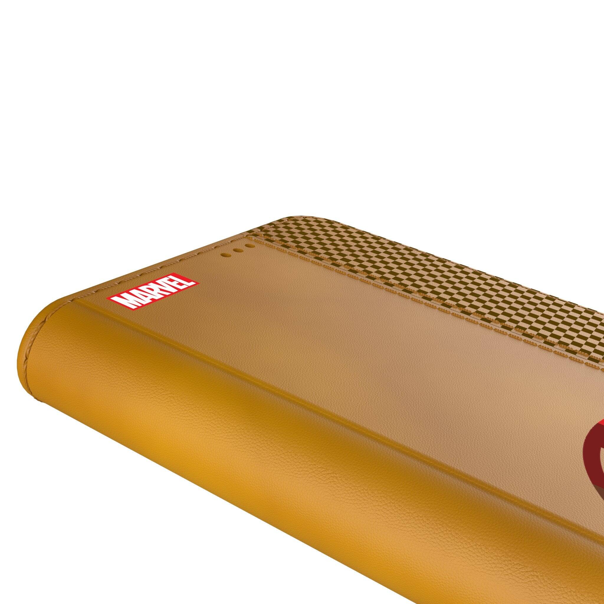 Alt View 1. Keyscaper - Marvel Sigil Folio Phone Case - Apple iPhone 13 Pro Max - Deadpool.