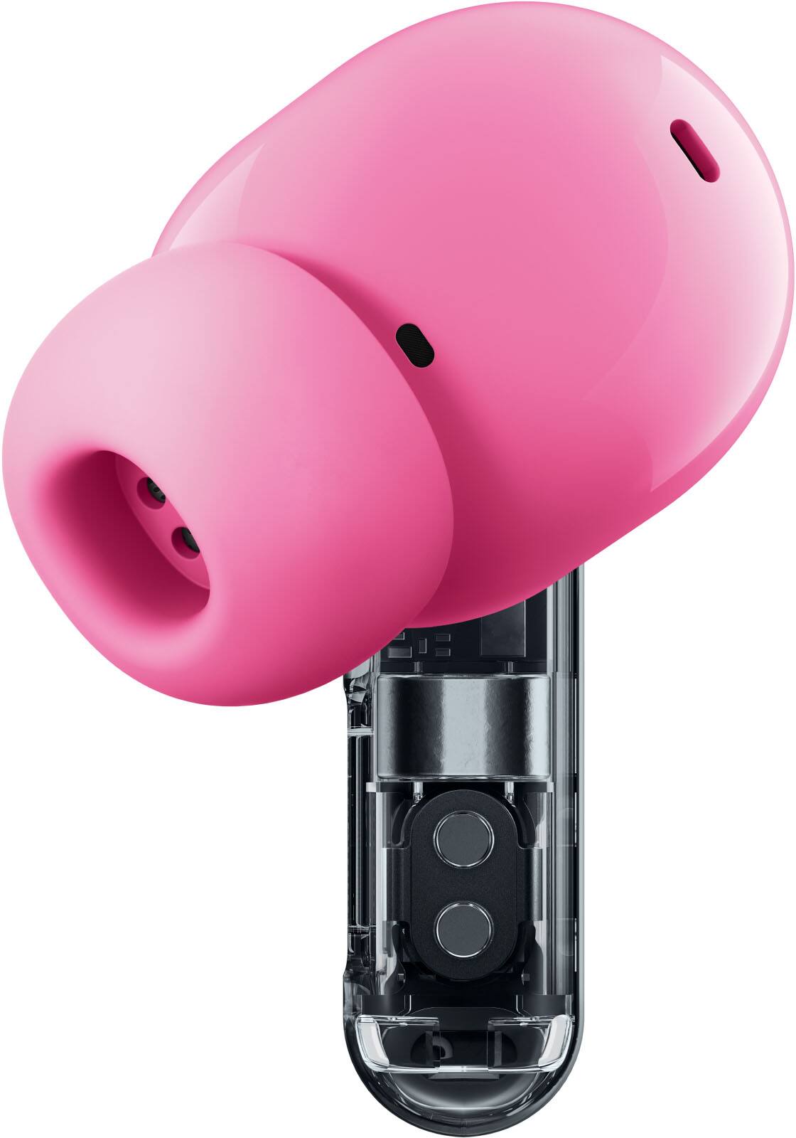 Alt View 5. Nothing - Ear (3a) Wireless Bluetooth In-Ear Earbuds - Pink.