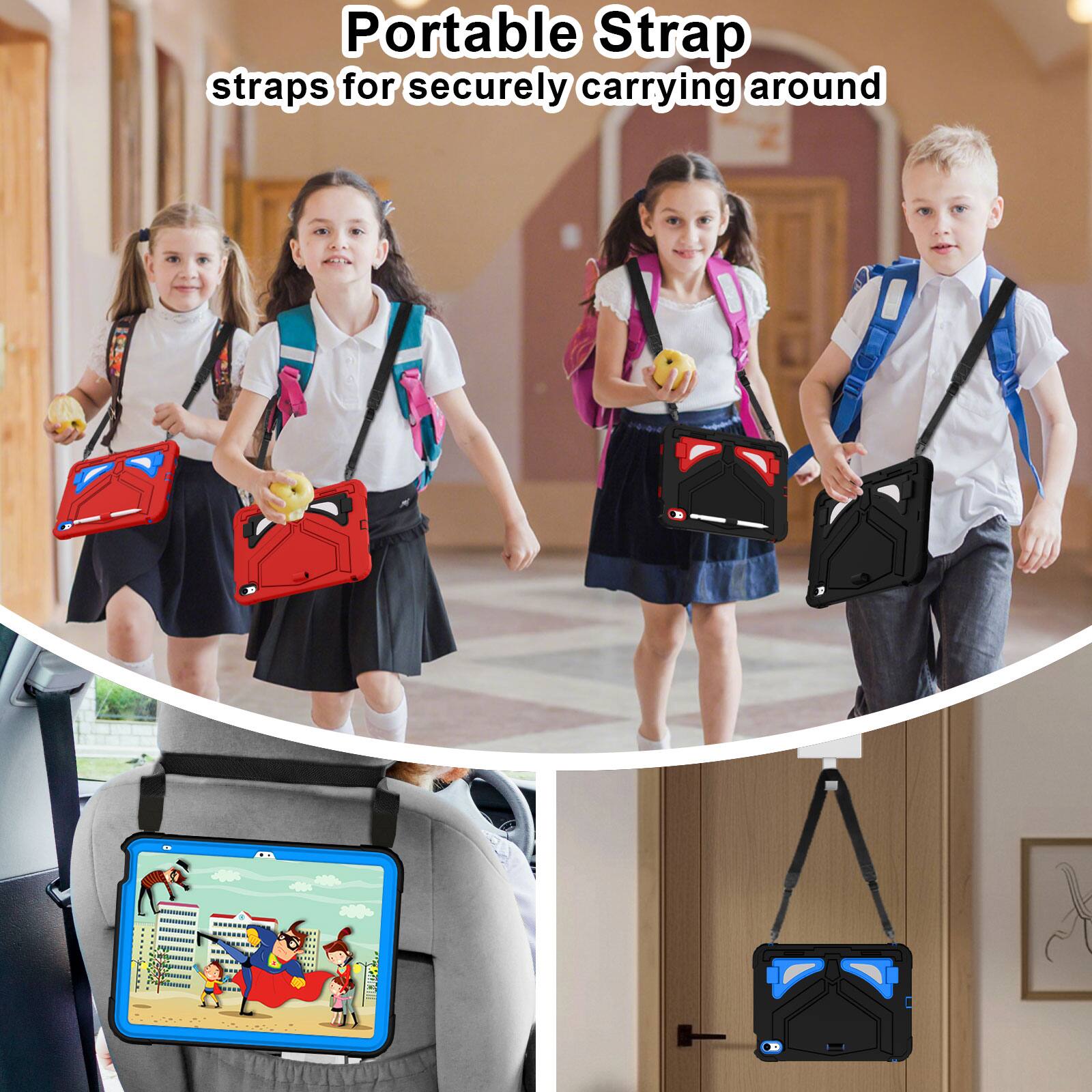 Portable Strap  
straps for securely carrying around