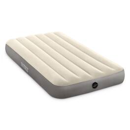 Intex - 64101E Dura-Beam Standard Series Single Height Inflatable Airbed, Twin - Beige