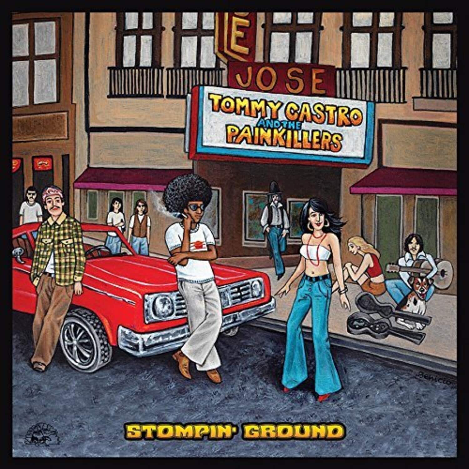 Tommy Castro - Stompin' Ground  - COMPACT DISCS