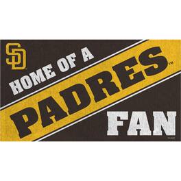 Evergreen Enterprises - San Diego Padres 18" x 30" Team Turf Mat - Multicolor
