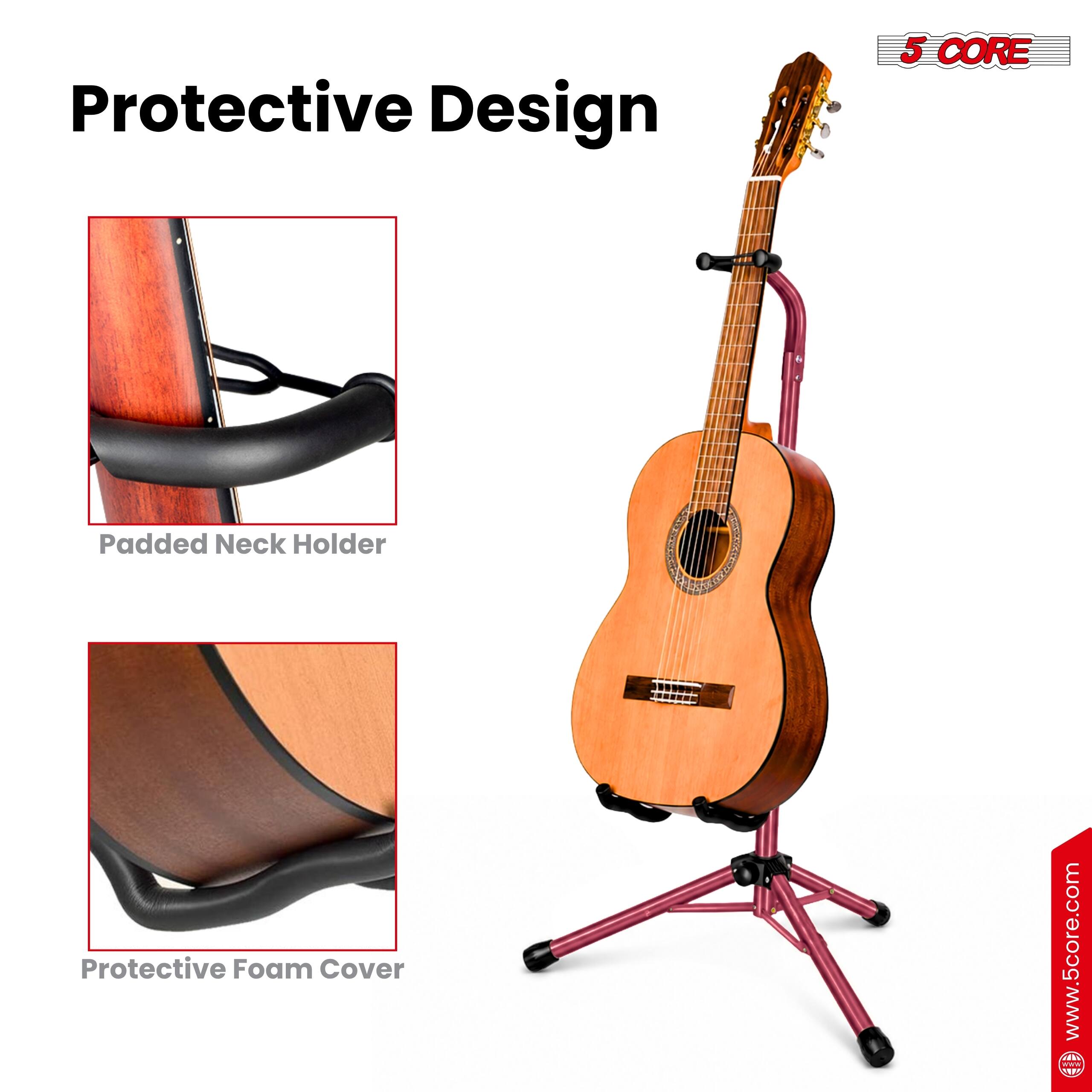 Protective Design

5 CORE

Padded Neck Holder

Protective Foam Cover

www.5core.com