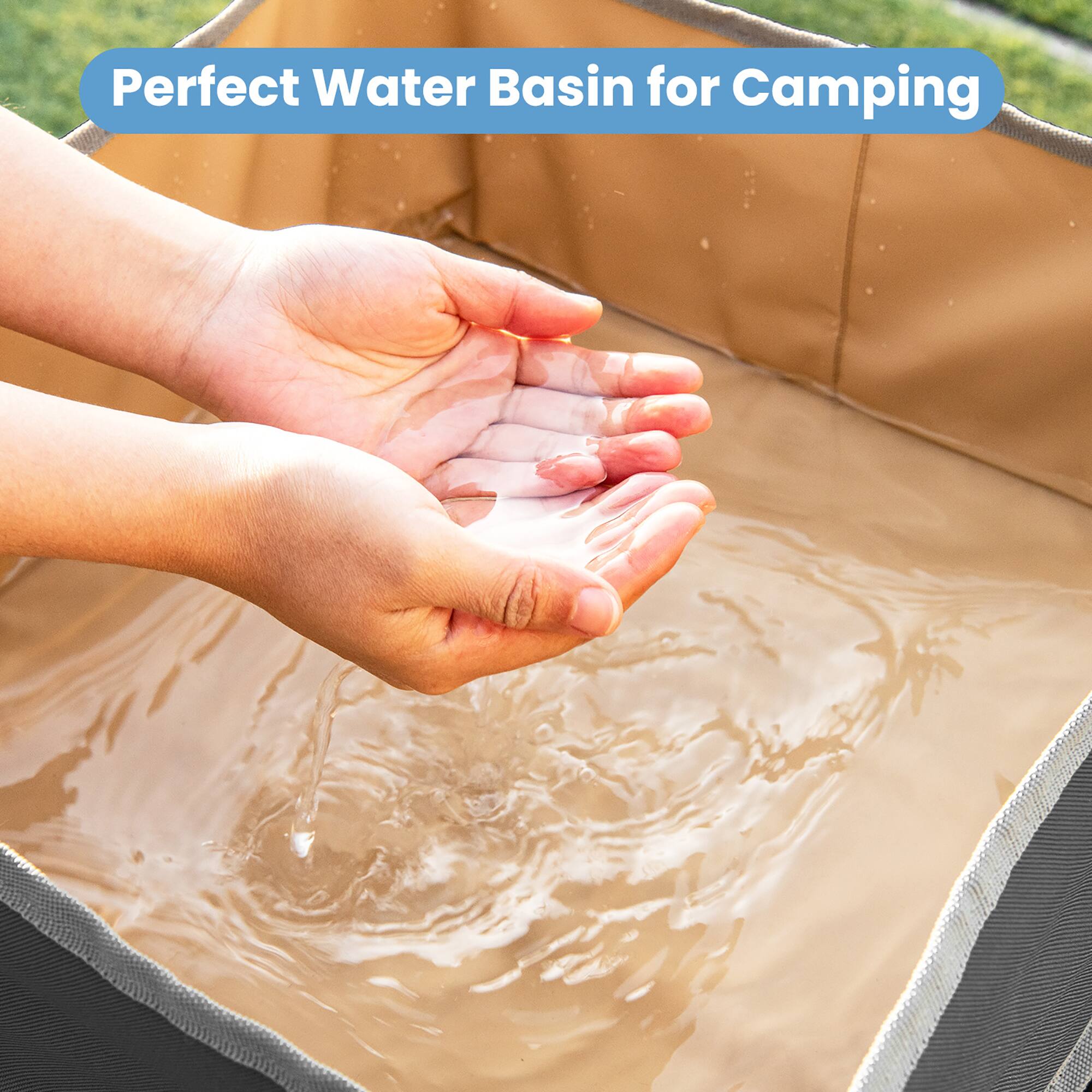 Perfect Water Basin for Camping