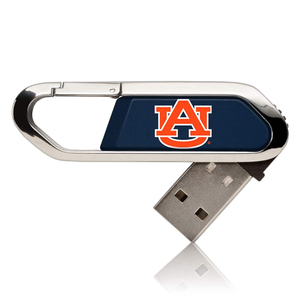 Keyscaper - Auburn Tigers 16GB Clip USB Flash Drive - Multicolor