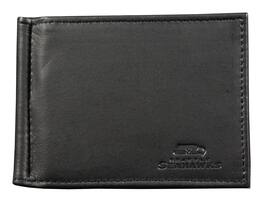 Rico Industries - Seattle Football Seahawks RFID Blocking Shield Black Leather Moneyclip Wallet - Multi