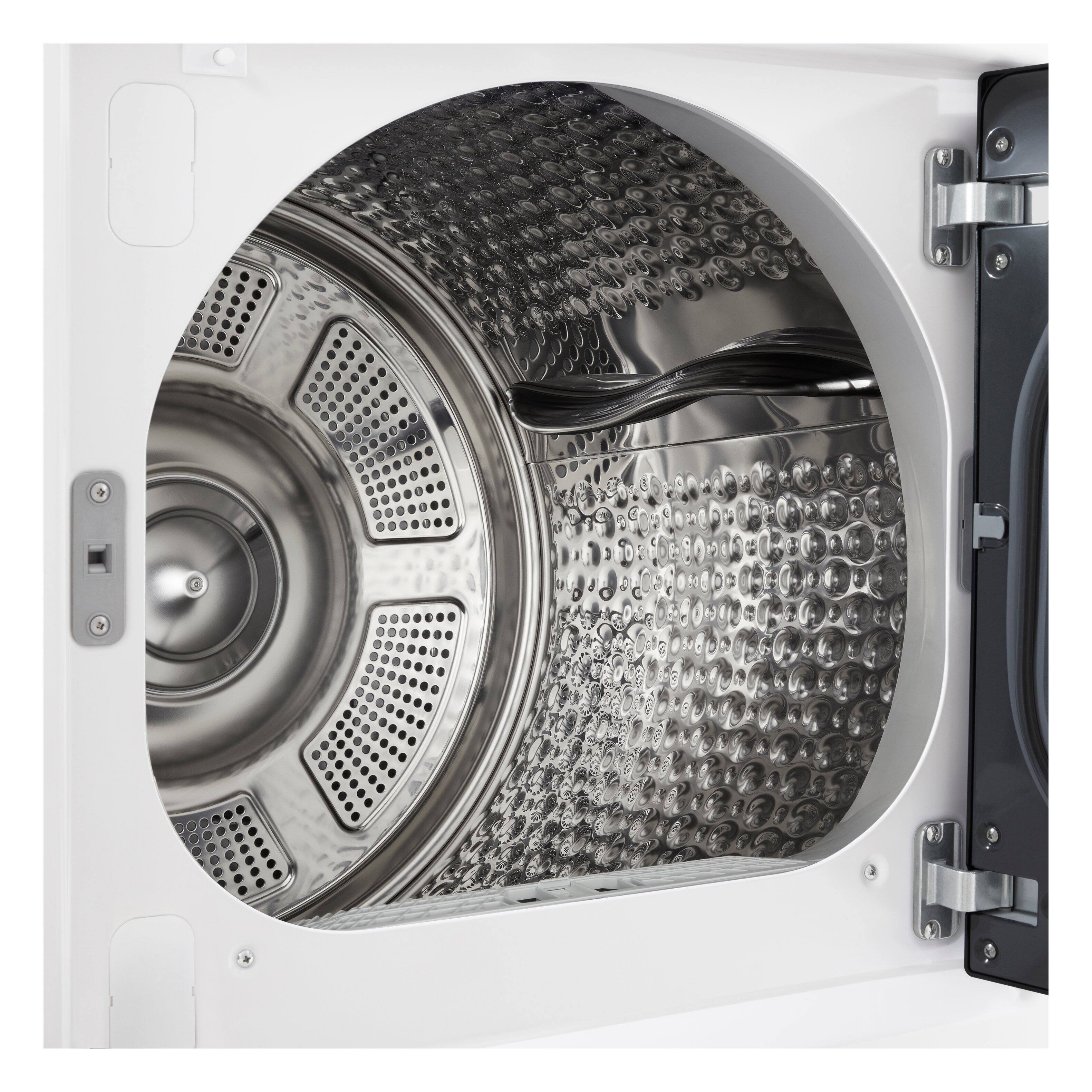 Alt View 14. LG - 7.3 Cu. Ft. Smart Ventless Electric Dryer with Heat Pump and AI Sensing - Alpine White.