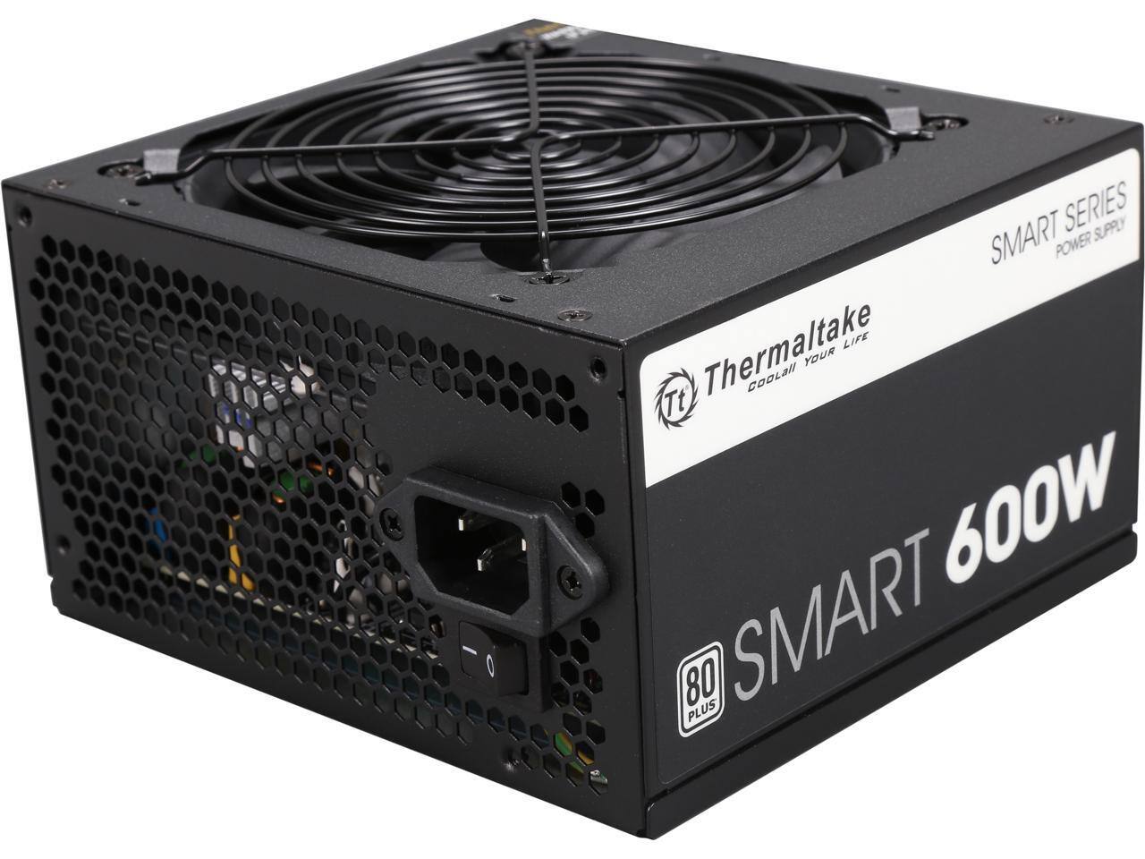 Thermaltake  
SMART SERIES  
SMART 600W  
80 PLUS  
COOL YOUR LIFE
