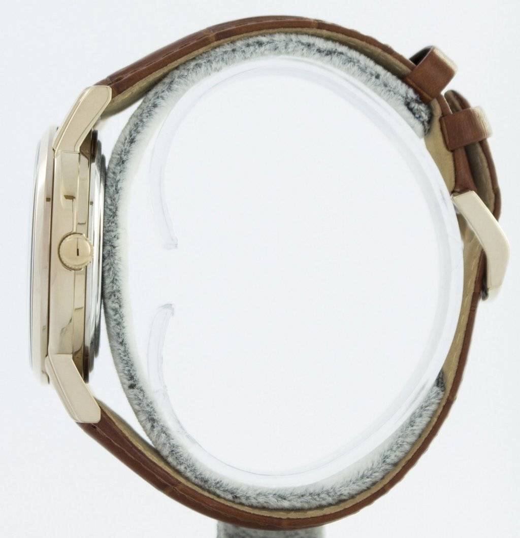 Angle. Citizen - Dress Eco-Drive AO9003-08E Men's Watch - Black.