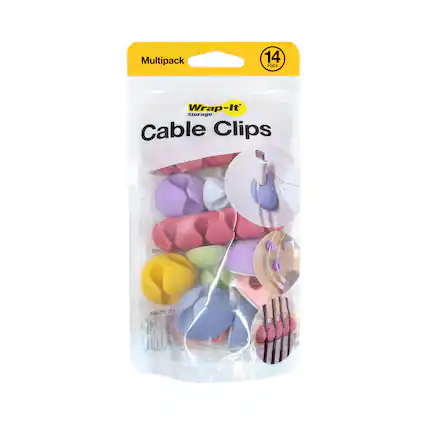 Multipack
14 Pack
Wrap-It Storage Cable Clips
A-CLIPS-MBM
85768