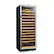 Left Zoom. Lanbo - Freestanding/Built-In 24 Inch 143 Bottle Wine Cooler with Quiet Operation and Beech Wood Shelves - Black.