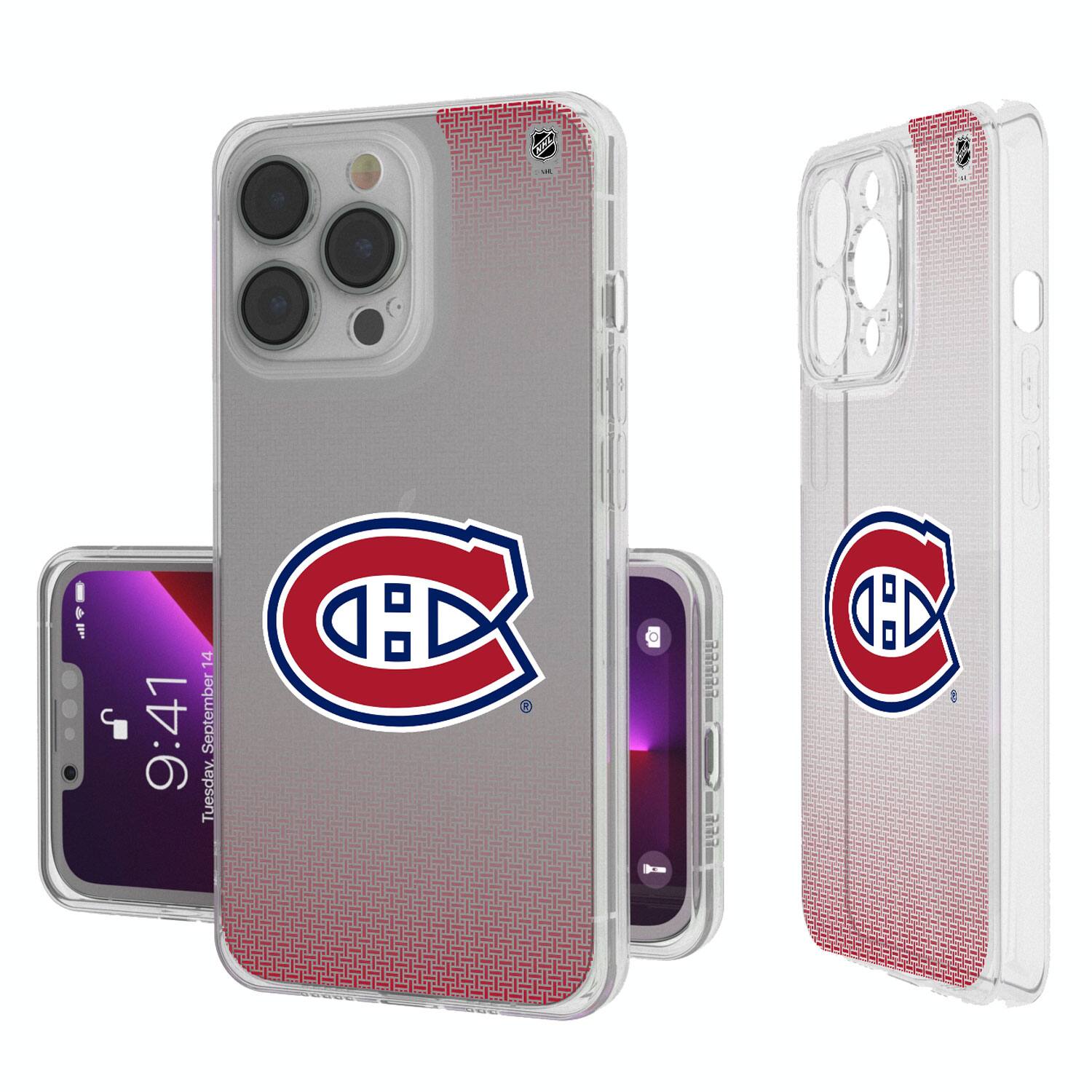 Keyscaper - NHL - Montreal Canadiens Linen Logo iPhone Clear Case - 13 Pro - Multicolor price history on PriceWatchPro