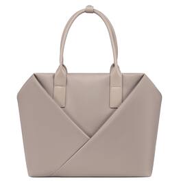 Lux & Nyx - Large Origami Tote 15" Laptop Work Bag - Champagne Taupe