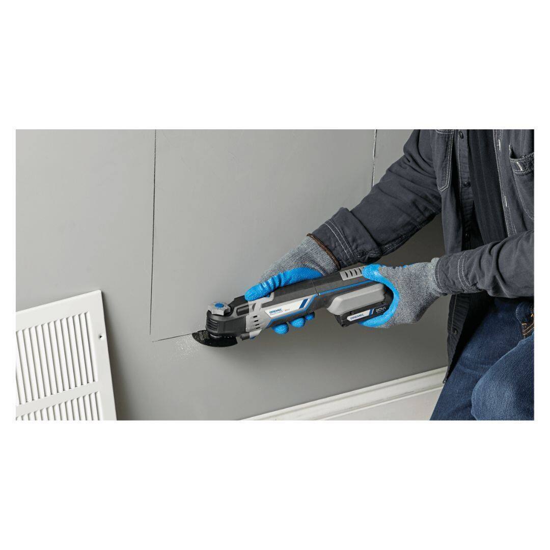 Back. Dremel - Dremel 20V Max Cordless Oscillating 1 Battery Tool Kit with 5 Accessories.