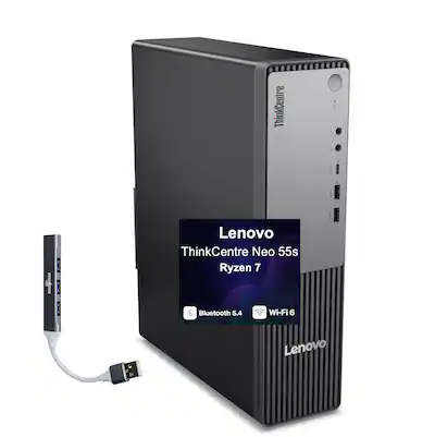 Lenovo ThinkCentre Neo 55s Mini Desktop (Ryzen 7 250, 16GB, 1TB Lenovo ThinkCentre Neo 55s Mini Desktop (Ryzen 7 250, 16GB, 1TB