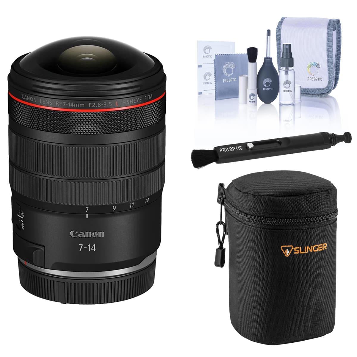 Bundle - CANON RF 7-14 F2.8-3.5L FSHYE STM BUN A