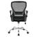 Alt View 12. OSP Home Furnishings - Mesh Back Manager’s Chair with Bulit in Lumbar Support and Chrome Base - Black.