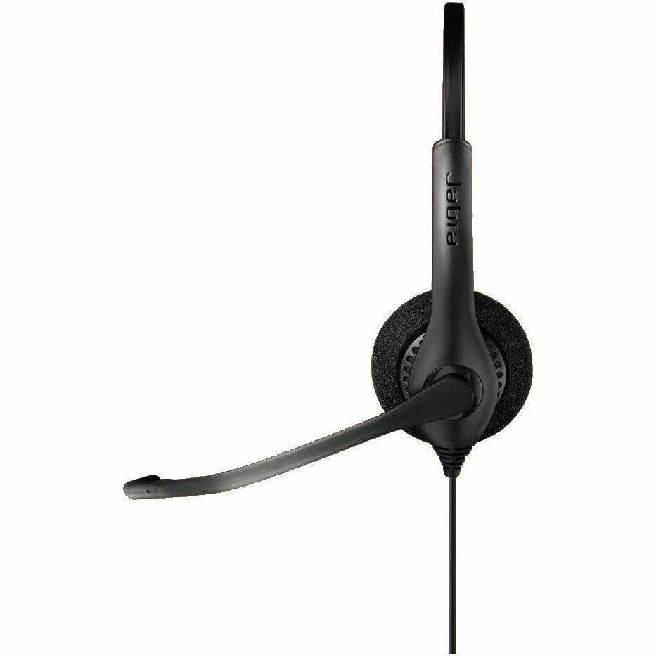 Alt View 1. Jabra - Jabra BIZ 1500 Headset - Mono - Quick Disconnect - Wired - 150 Ohm - 20 Hz to 4.50 kHz - Over-the-head - Monaural - Red.