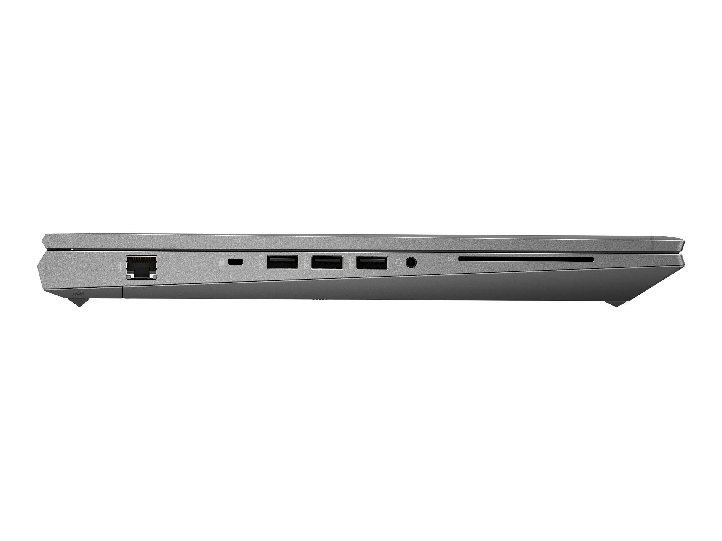 Alt View 5. HP - ZBook Fury G8 17.3" FHD IPS Intel Core i9-11950H 2.6 GHz up to 5 GHz 64GB DDR4 256GB SSD RTX A3000 Windows 11 Pro Laptop - Gray.