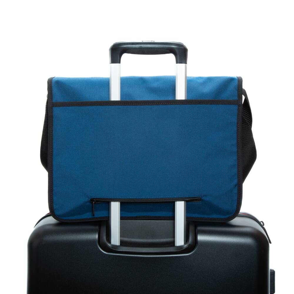 Alt View 4. Manhattan Portage - Europa (LG) With Back Zipper, Navy - Navy.
