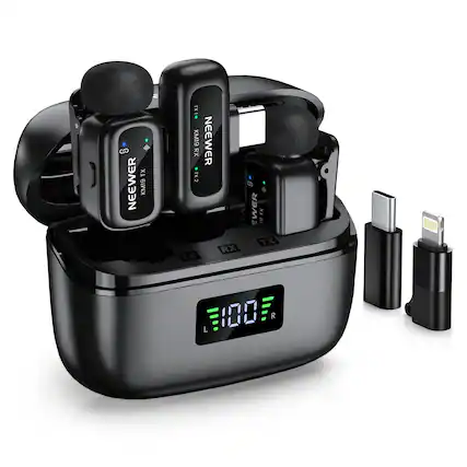 NEEWER KM19 TX1
NEEWER KM19 RX1
NEEWER TX2
NEEWER RX2
TX
RX
L 100 R