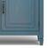 Alt View 3. Simpli Home - Connaught 40 inch Wide Solid Wood Traditional Entryway Storage Cabinet in Distressed Coastal Blue - Distressed Coastal Blue.