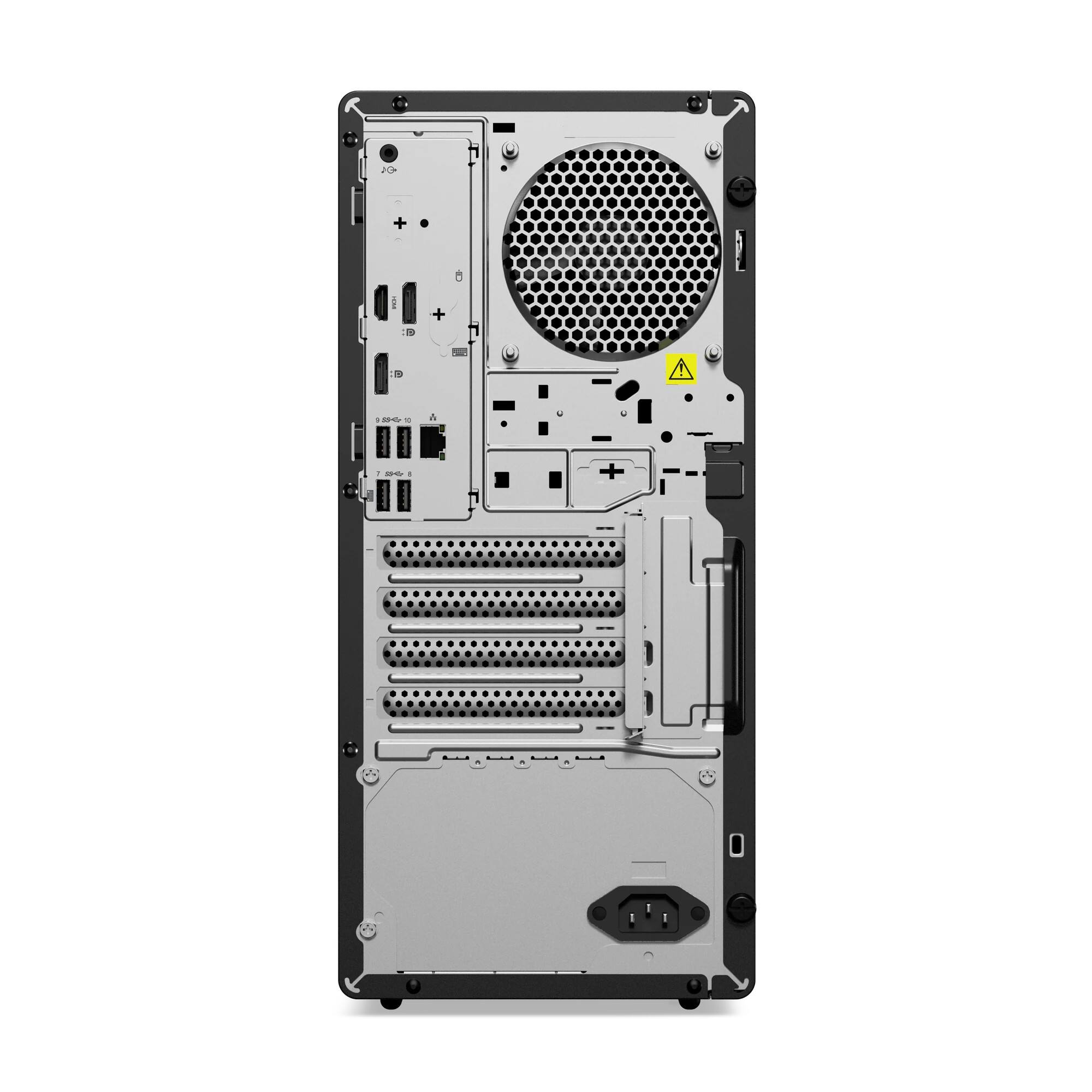 Alt View 3. Lenovo - Lenovo Thinkcentre M90T G6 Tower PC Intel Ultra 5 225 32GB RAM 1TB SSD W11P - Black.