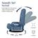 Smooth 360° Swivel
Easily adjust for the perfect angle and enjoy flexible comfort all day long
COMPACT
STURDY
360° Swivel