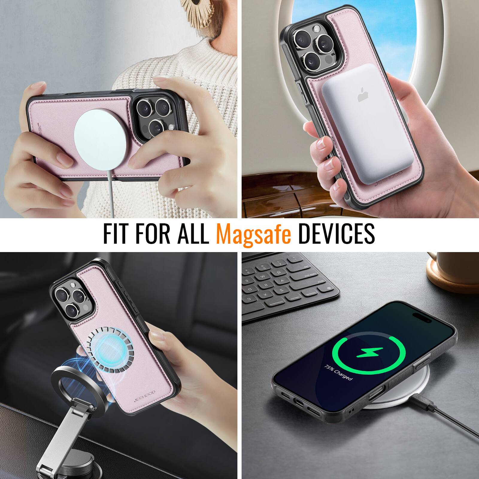 FIT FOR ALL Magsafe DEVICES

JUCHOOD x 75% Charged