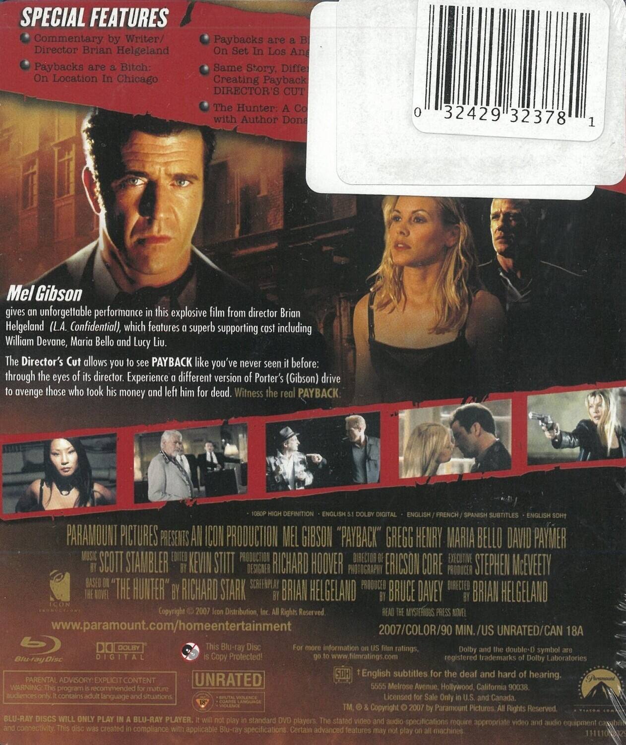Alt View 1. Payback   - BLU-RAY.