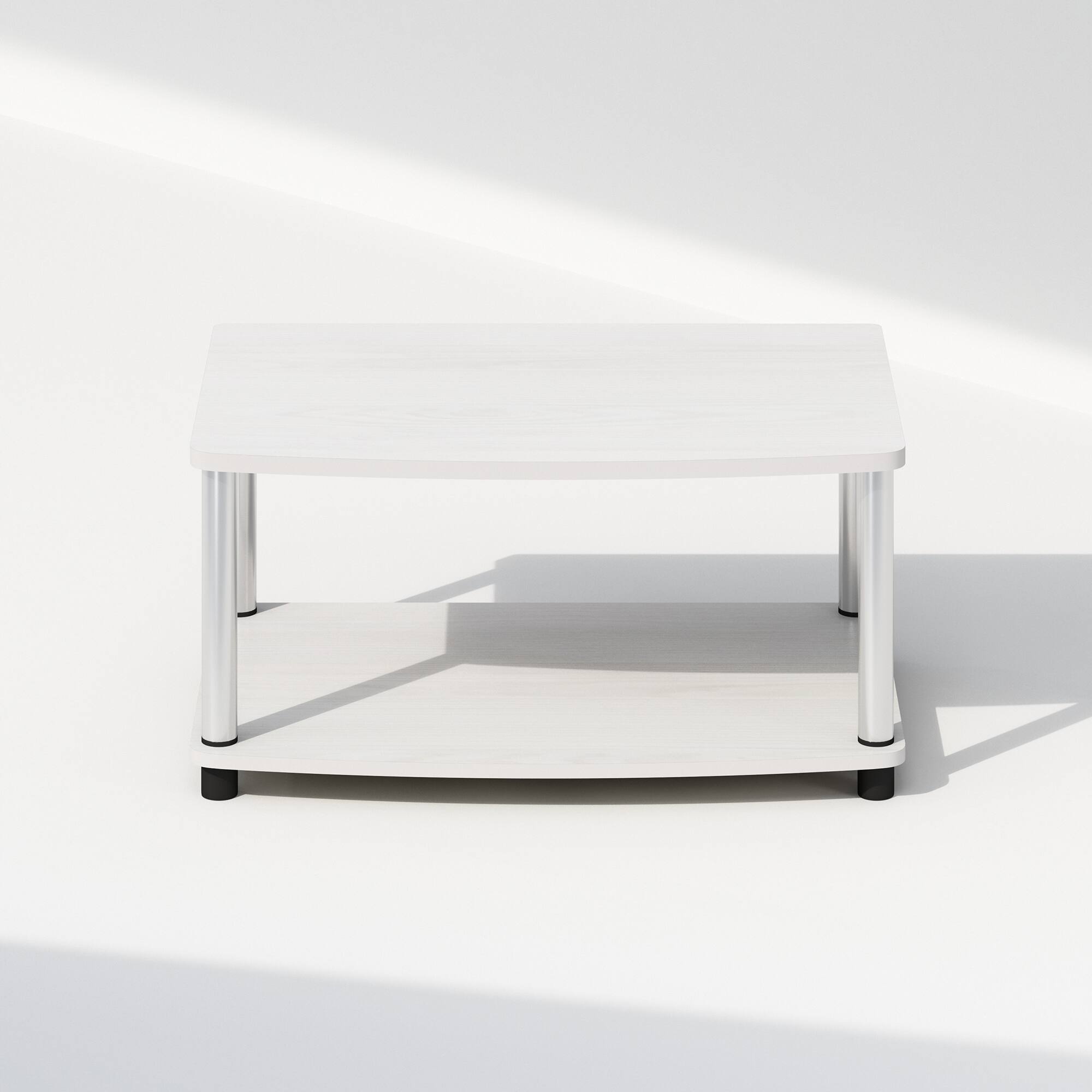 Alt View 2. Furinno - Turn-N-Tube 2-Tier Multipurpose Printer Stand Display & Storage Shelf.