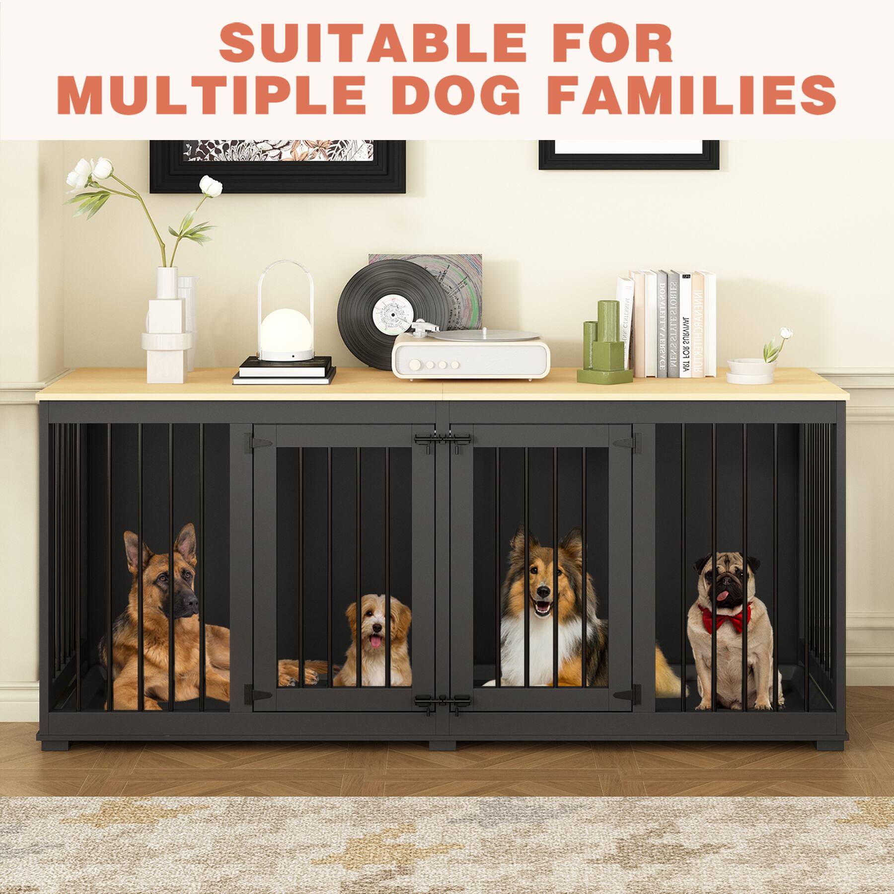 SUITABLE FOR MULTIPLE DOG FAMILIES