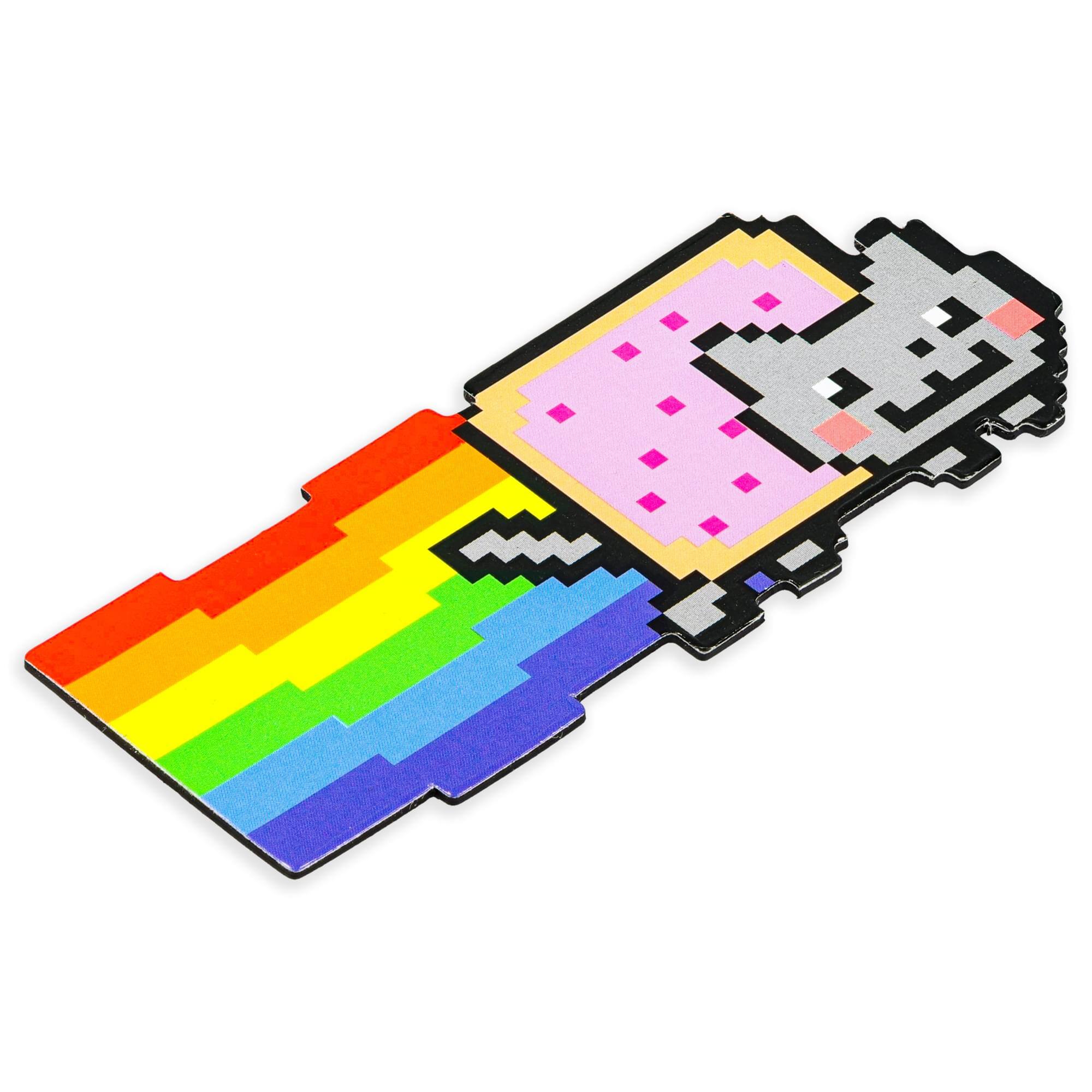 Alt View 10. Just Funky - Nyan Cat Magnet - Multi-Color.