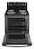 Alt View 2. Amana - 4.8 Cu. Ft. Self-Cleaning Freestanding Electric Range - Black.