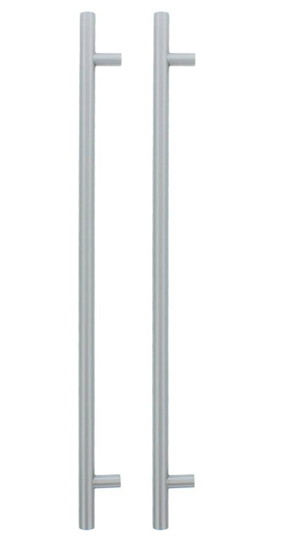 Front. Zephyr - Presrv Contemporary Handle Accessory for Zephyr Refrigerator Drawers PRRFD24C2AS, PRRD24C2AS-OD, PRRD24C2AS - Stainless Steel.