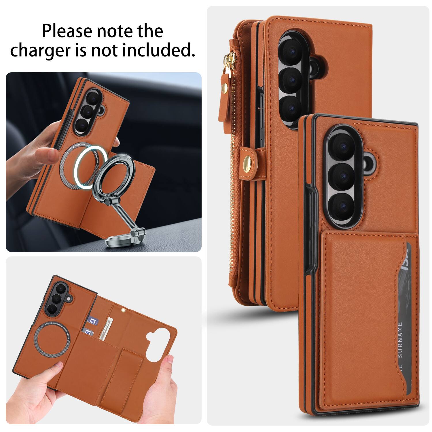 Please note the charger is not included.