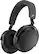Front. Sennheiser - MOMENTUM 4 Wireless Adaptive Noise-Canceling Over-The-Ear Headphones - Black.